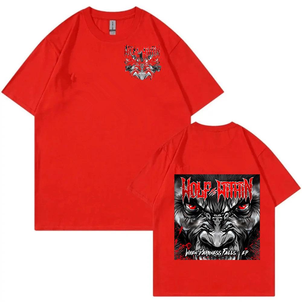 Fierce Gorilla Print Men's T-shirt Breathable T-shirt Clothes Summer Street Clothing Top Large Loose Cotton Short Sleeves