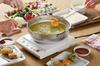 Castle Enterprise Yoshikawa Mirakutei II Tempura Pot with 24cm IH Made in Gift Wrapping Available Lid, (with Thermometer), Compatible, Japan,