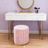 A Makeup Stool, a Round Stool for The Bedroom, a Small Round Bench, a Sofa Stool, And a Vanity Chair
