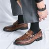 Mens Loafer Slip-On Dress Shoes Business Formal Wedding Office
