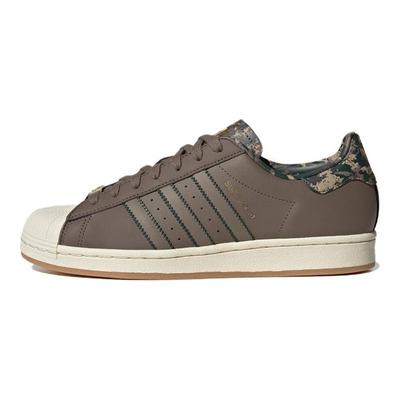 Superstar Blanch Brown Blanch Brown Cream White Unisex Sneakers ID4682