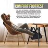 Portable Foot Rest Hammock for Travel – Airplane Foot Pad, Car Footrest, Leg Hammock & Hanging Strap Accessory