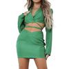 Missy Empire Womens/Ladies Cut-Out Waist Mini Skirt