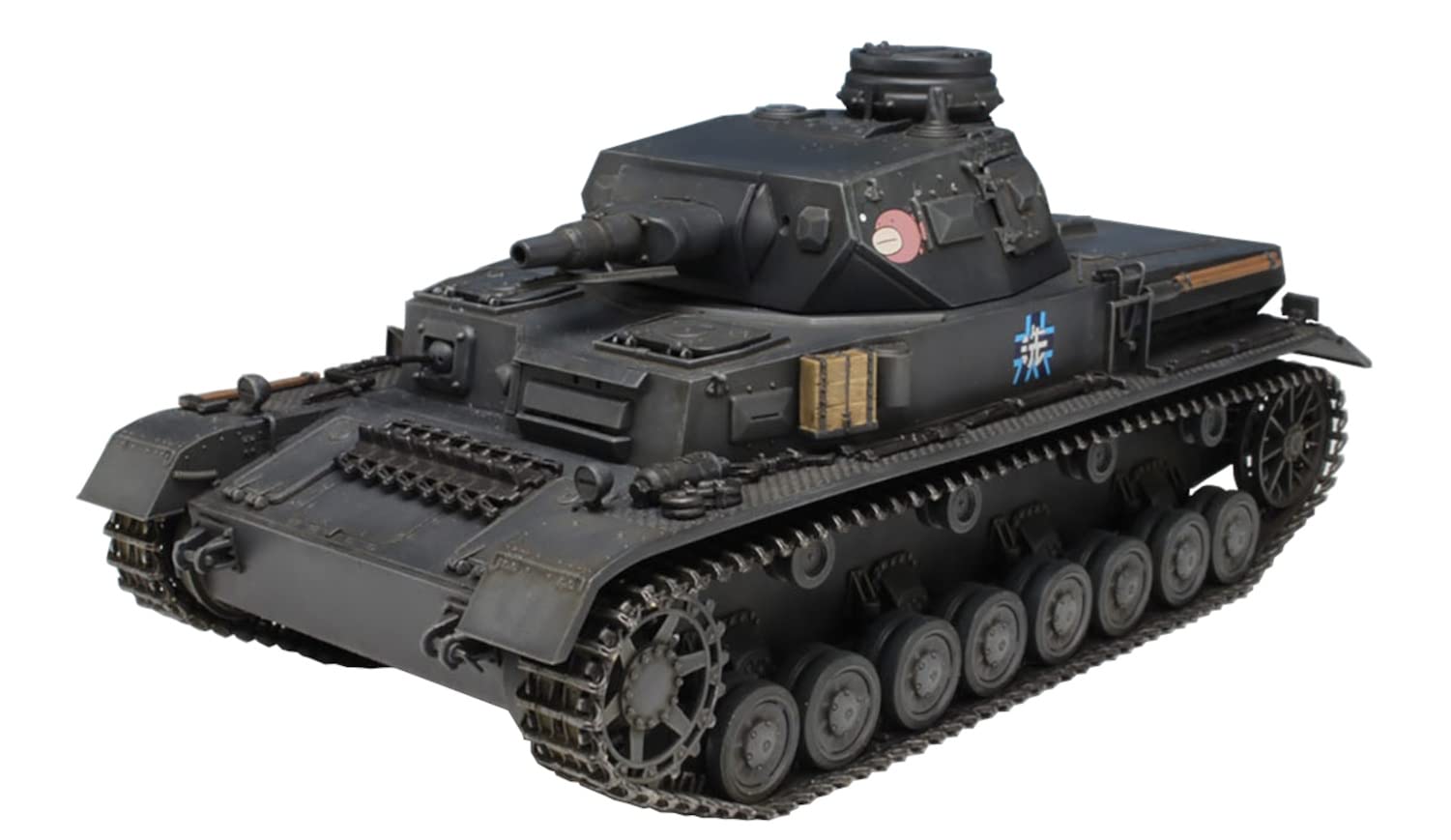 

PLATZ Девушки и танки Panzer IV Тип D Команда «Удильщик» Специальный к 10-летию Масштабная пластиковая модель 20x10x10см Литой цветной пластик и издание! 1/35 GP-74