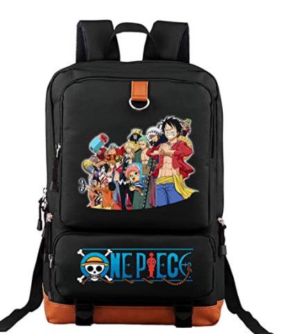 Anime Cartoon Print Teen Student Schoolbag Large Capacity Travel Bag Men And Women Backpack