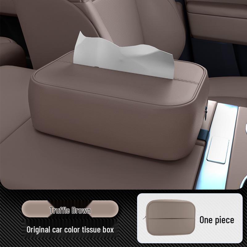 Enjoy S9T Car Tissue Box - 25 New Model Seat Hanging, Central Control Tissue Bag, Interior Decorative Supplies