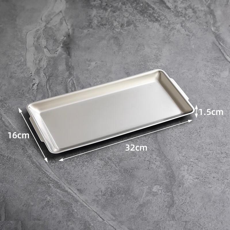 Jingyuheng 304 Stainless Steel Thickened Rectangular Trays