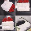 1pc Car Tissue Box, Creative Puffy Grid Car Multifunctional Seatback Tissue Drawer, Cute Decorative Car Tissue Holder