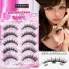 Doudou Sweet Siren's Eye Asian & Western Style False Eyelashes with Hard Stem for Fluffy, Enlarged Double Eyelids