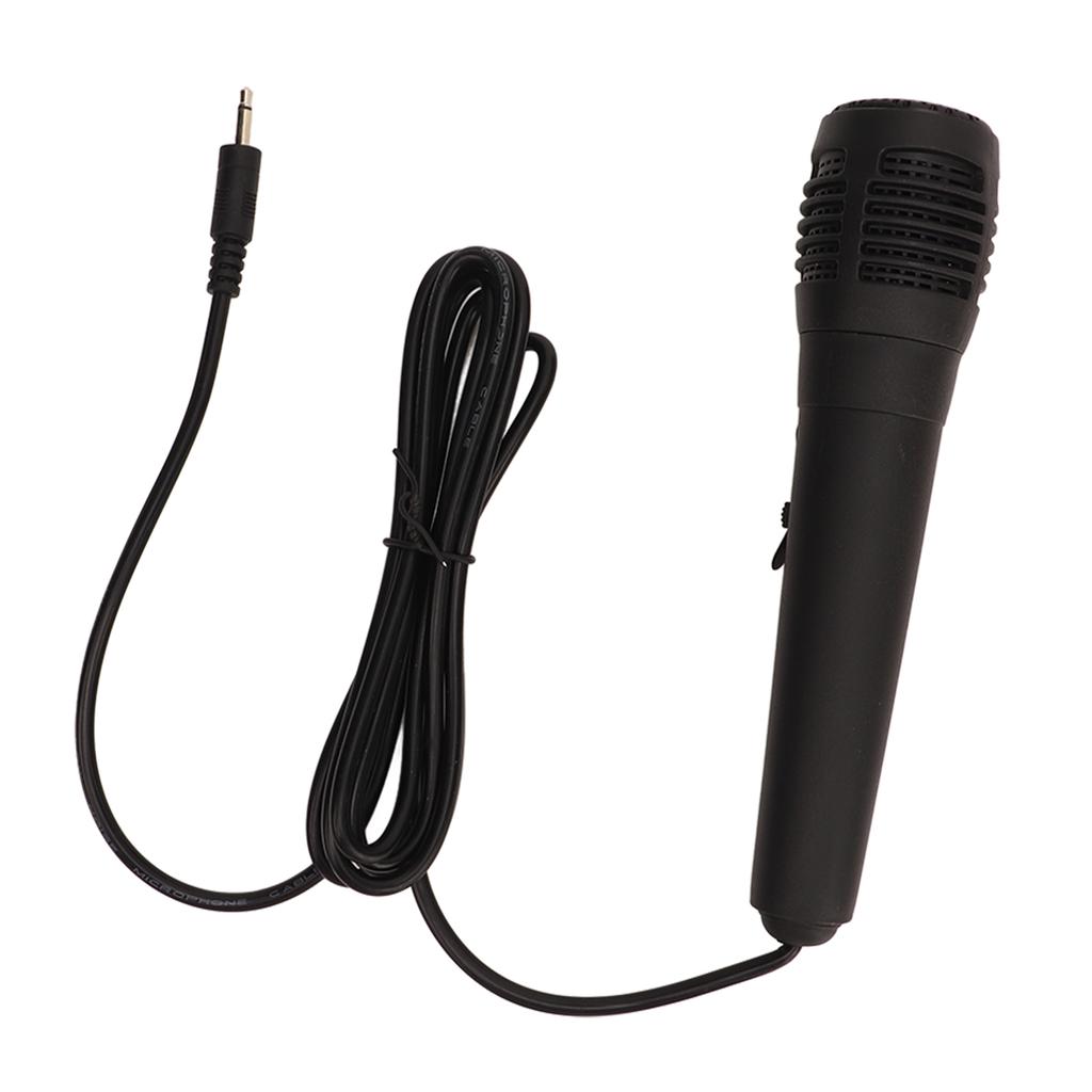 Karaoke Machine with Microphone 4 Inch Portable Bluetooth Speaker Karaoke Machine Set for Home Party Wedding Camping Black