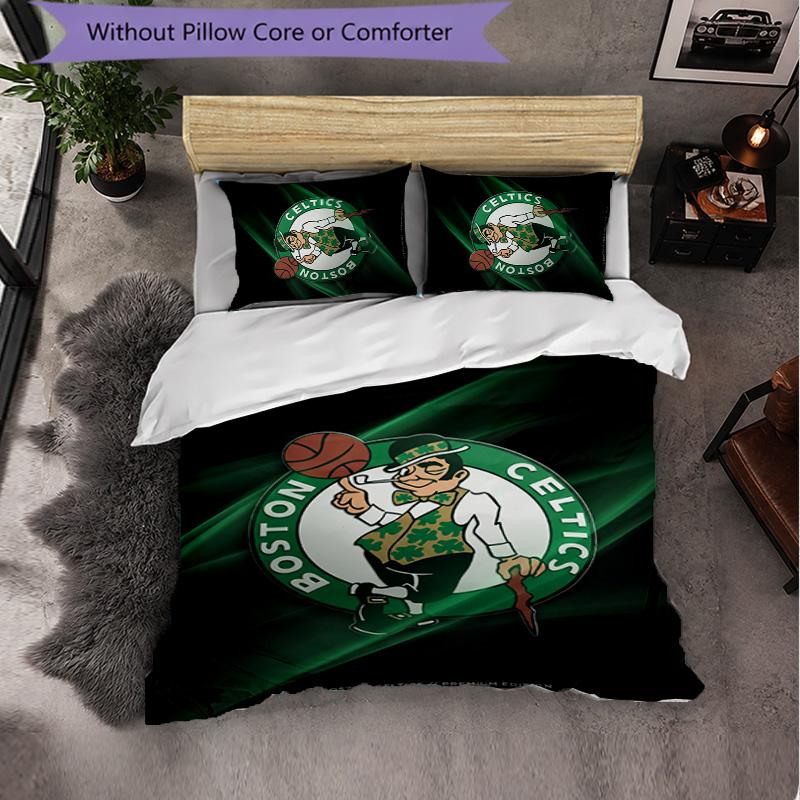 Biancheria da Letto a Tema Celtic FC Set 3 Pezzi Copripiumino Biancheria da Letto Decorativa Per Camera Adolescenti Decorazione Casa
