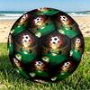 Amed SK Print Größe 5 Fußball, PU Abriebfester Fußball für Spieltraining und tägliches Üben, Geburtstagsgeschenk für Fußballfans