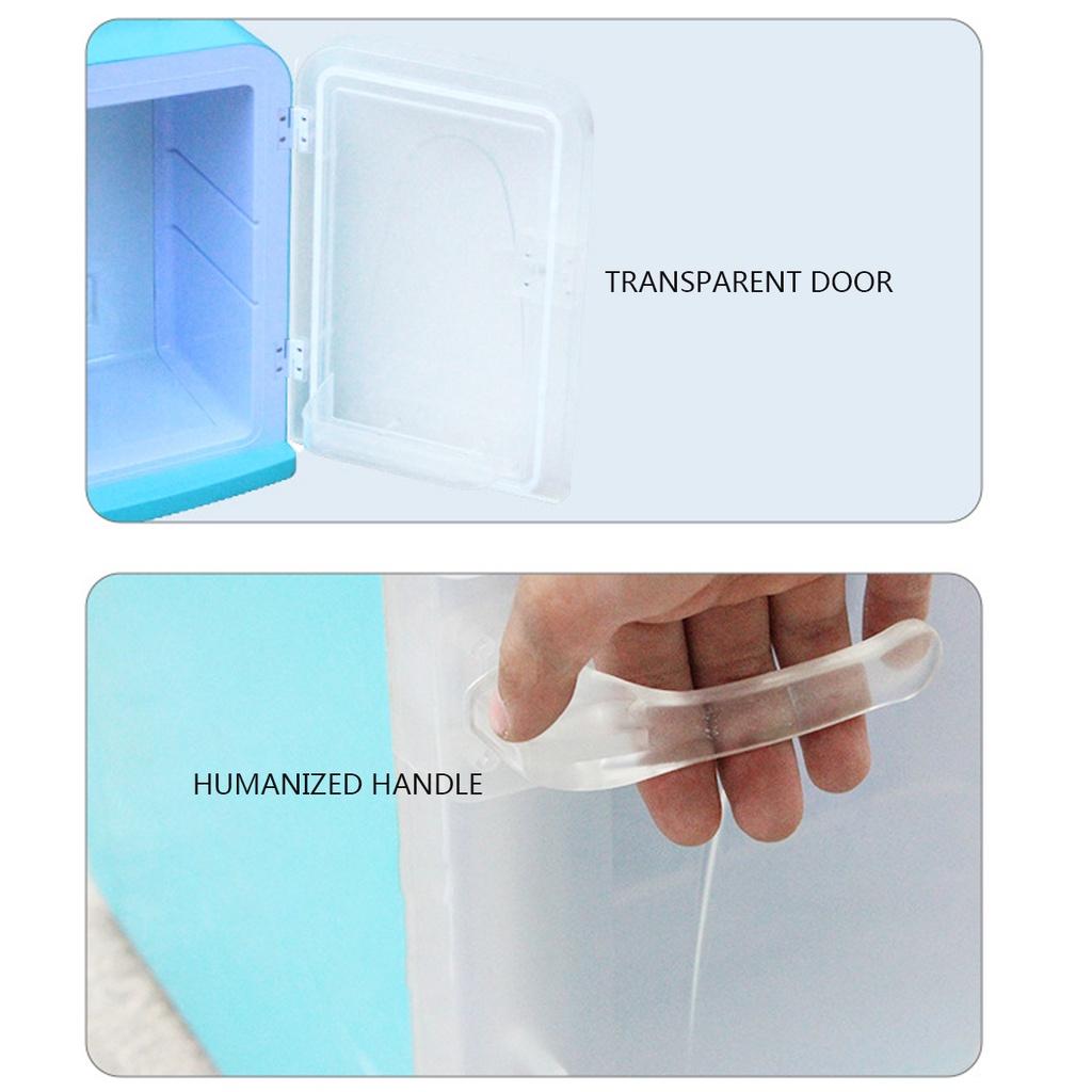 20L Mini Portable Home Car Refrigerator Low Noise Car Refrigerators Freezer Cooling Heating Box Fridge