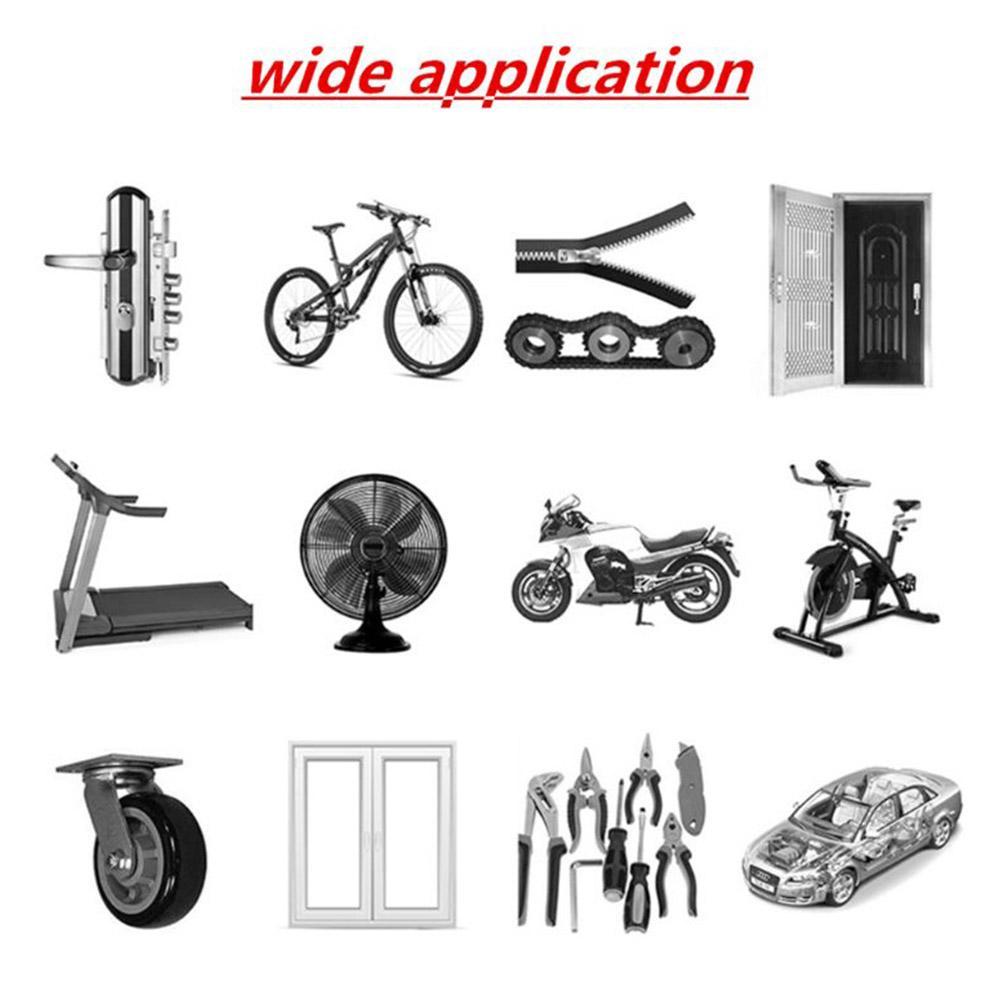 100ml Bicycle Dry Lubricant Oil, Special for MTB Road Mountain Bike, Works for Chain Fork Flywheel, Anti-Rust Reduces Friction