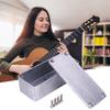 Caixa para Pedal de Efeito de Guitarra com Parafusos Caixa para Pedal de Efeitos Caixa Stomp Box Alumínio Acessórios para Guitarra