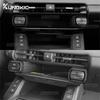 ABS Center Console Wireless Charger Button Frame B Style Decorative Trim Sticker for Toyota RAV4 2026-2027 LHD RHD Accessories