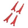 Front Rear Upper Swing Arms Set Upgrade Parts for Hyper Go 114 14209 14210 Car Model Accessories