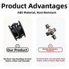 Plastic Magnetic Curtain Clips Tool-Free Installation Curtain Fixing Clips  Home Window Decor