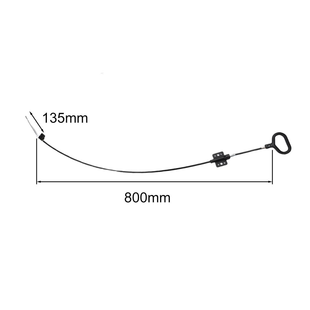 44,5 Zoll Ersatz-Zugkabel für Relaxsessel mit D-Ring-Griff für zuverlässige Befestigung und Verwendung am Relaxsessel-Sofa-Mechanismus