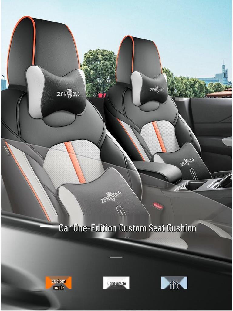 Universal Leather Seat Covers for Dongfeng Fengshen E70 - All-Season, Full Enclosure
