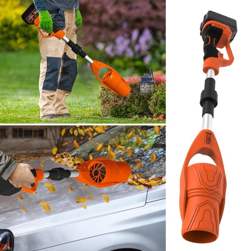 Efficient 21V Leaf Blower Foldable Design Professional Garden Blower for Mess release Leaf Management in Yards