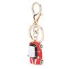 Keychain Pendants Mini Metal Decorative Cute CarShaped Key Rings for Gift Fashion Hand Bag Backpack Decoration