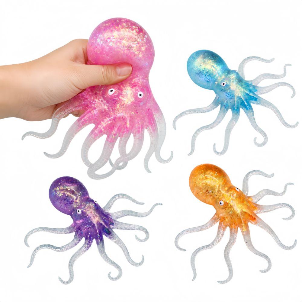 Slow Rebound Octopus Squeeze Toy Realistic Slow Rising Toy  For Adults & Teenager Gift