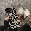 NEW Zebra Stripe Wrinkle Phone Case For iPhone 13 12 11 14 15 16 17 Pro Max Mini 16 Plus 17 Air Silicone Shockproof Full Cover