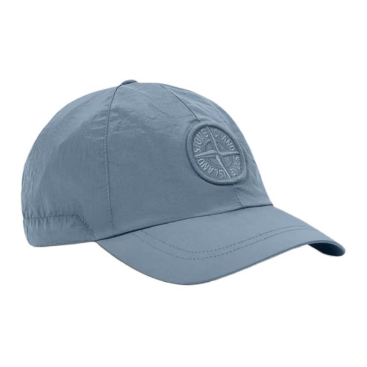 STONE ISLAND 9100011 Nylon Metal ECONYL Baseball Cap 'Avio Blue' Men's L1S159100011S0076V0024