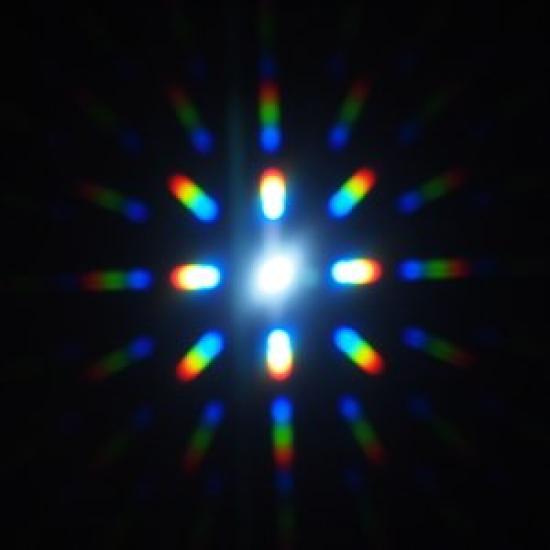 Spectroscopic Sheet 15cm X 30cm Hologram Sheet Kaleidoscope Kaleidoscope [Light Sheet]