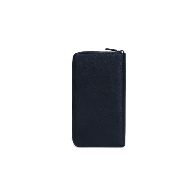 PRADA Cow Leather Wallet Unisex Black 2ML188-9Z2-F0002