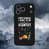 Chemical Biology Experiments Phone Case For iPhone 15,14,13,17,16,12,11,Plus,Pro Max,XS,X,Mini,8,7,XR,SE,Soft Silicone Black