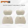 BYD Qin L Car Neck and Lumbar Support Pillow for Sports Seat