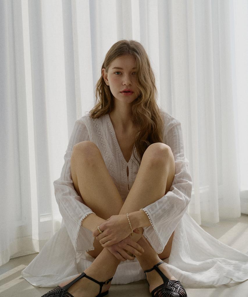 Atempo Kaftan Robe Onepiece_Ivory