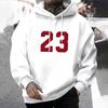 Men's Hoodie 2025 Fashion Warm Pullover Sweatshirt Casual Sporty Streetwear Male Hooded Top for Home Outdoor Fall Winter Outwear