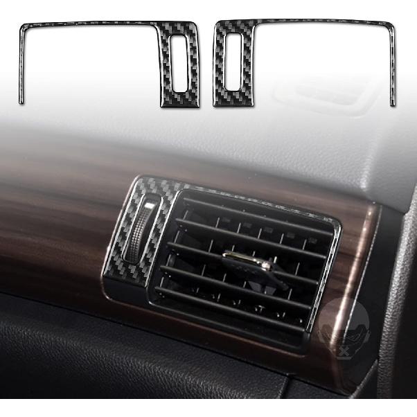 Carbon Fiber Decorative Stickers Car Central Control CD Radio Buttons Konb Media Panel Frame Car Interior Compatible with Honda Accord 2013 2014 2015