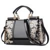 Retro European And American Patent Leather Bride Wedding Tote Bag Large Capacity Female Shoulder Messenger Bag