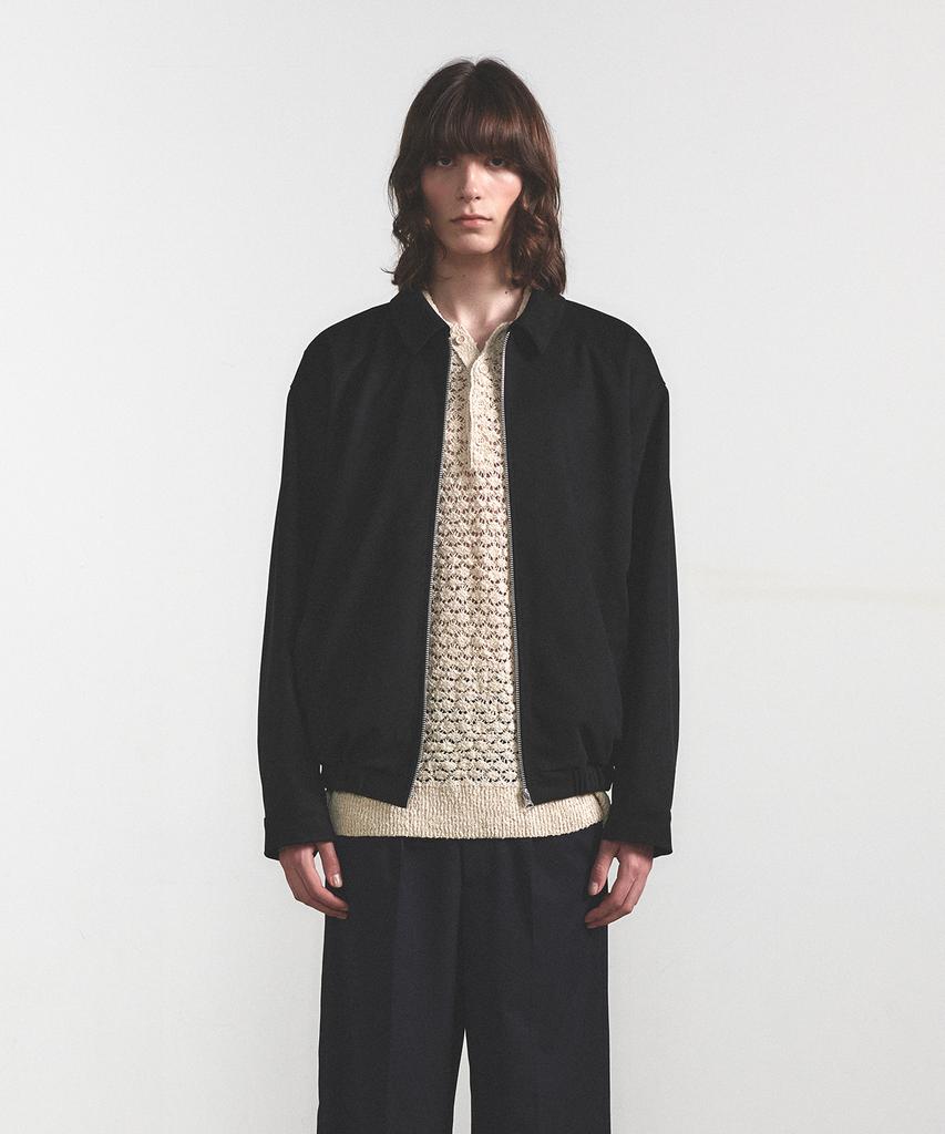 Dbetter Suede Blouson Jacket (Black)
