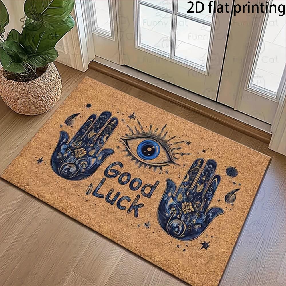 2D Flat-1PC Door Mats for Your Home , Welcome mats for home decoration.