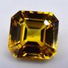 Asscher Cut Natural Yellow Sapphire 9-11 Ct Fabulous Certified Loose Gemstone