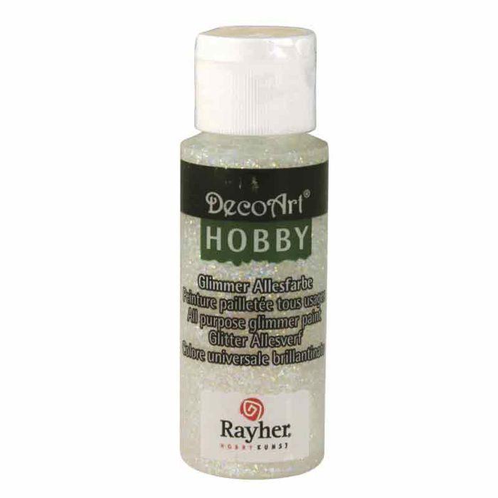 Acrylic Paint - DECOART - Iridescent Glitter - 59 Ml - Glossy - All Surfaces