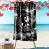 Plážová osuška Collingwood Print, Velká měkká rychleschnoucí osuška na pláž, kempování, plavání