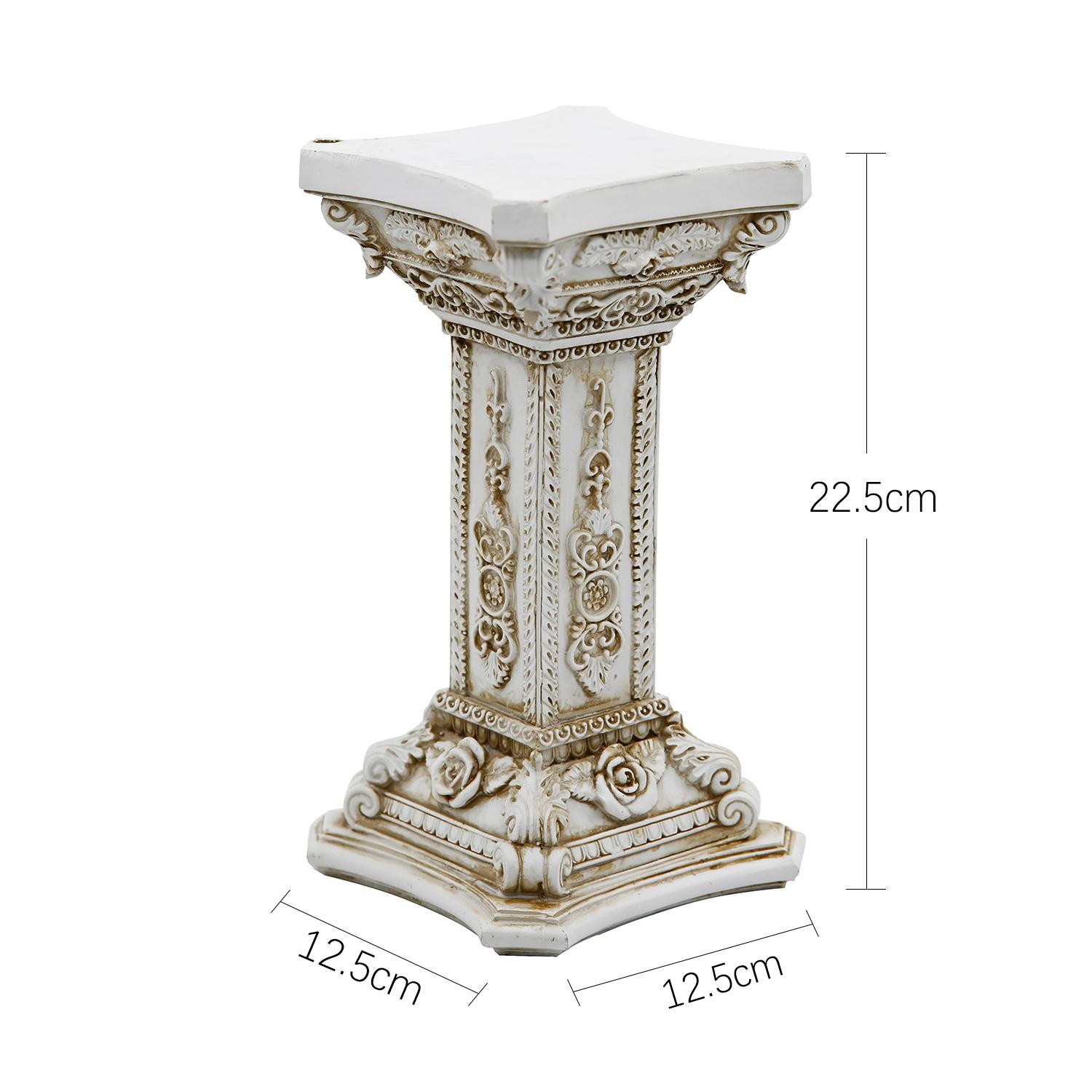 

Roman Pillar Statue Roman Column Pillar Photo Prop Gift Ornament Classical Sculpture for Party Patio Birthday Yard Decor
