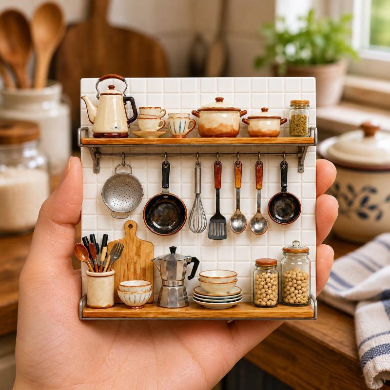 Retro Small Ornaments Creative Resin Three-Dimensional Relief Magnetic Refrigerator Magnets Refrigerator Decorations Small Gifts