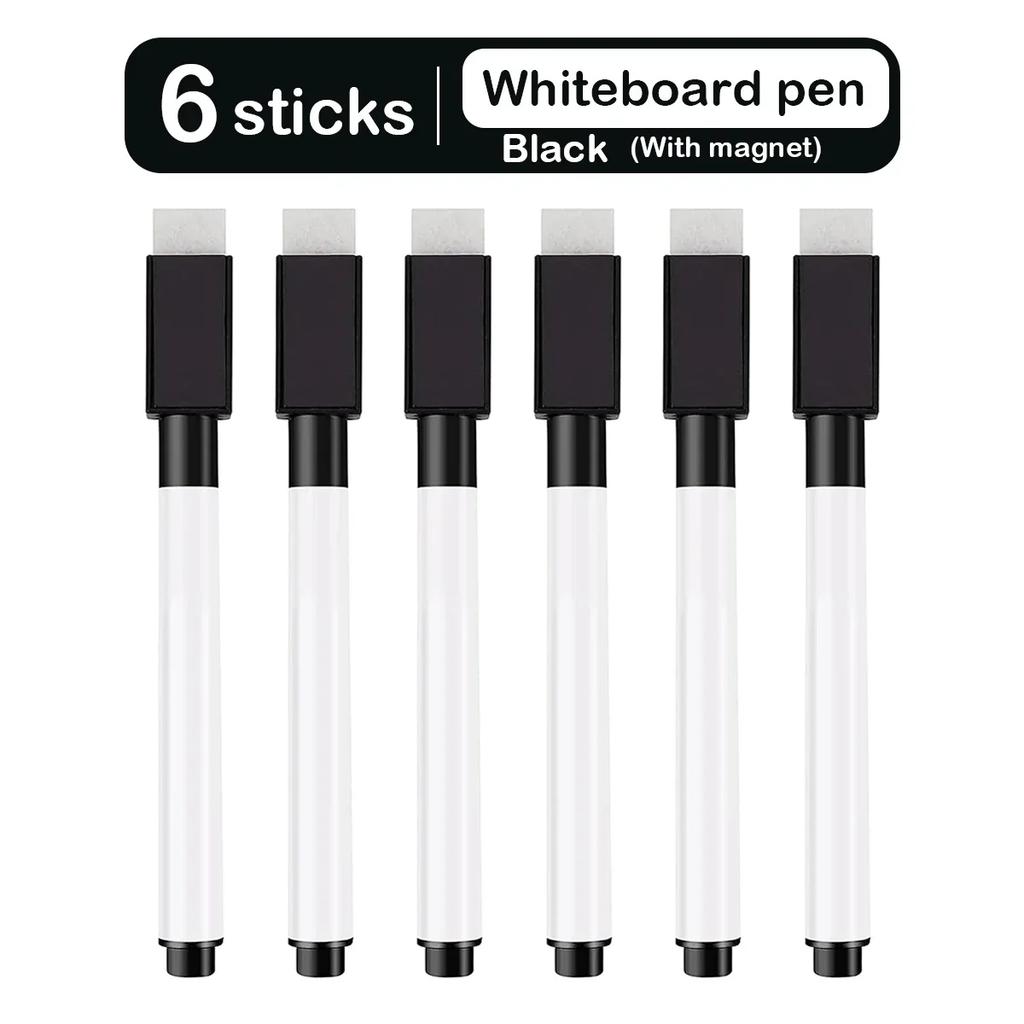 Magnetic Erasable Whiteboard Pen Color Options Blackboard Note Numbering Stationery Office Teaching Supplies for Classroom Use