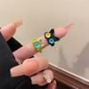 Korean Popular Cute Quirky Style Animal Ring Fashionable Personality Charm Ring Party Gift For Women Fine Jewelry Accessories