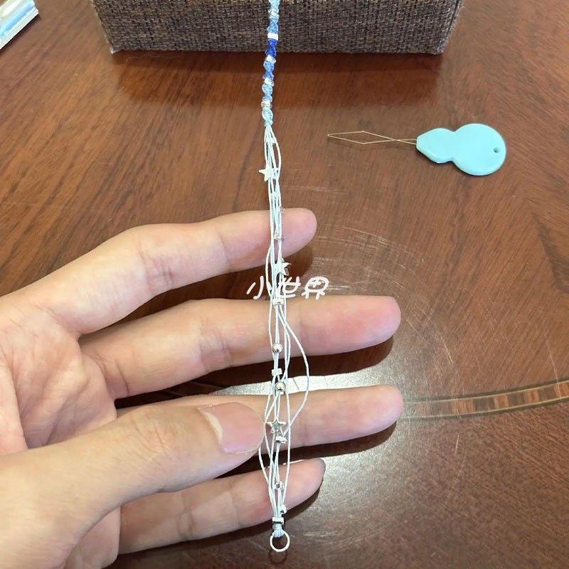 

Звезда Луна Ночь Ремешок для переноски Звезда Луна Ручная работа Сделай сам Материал Пакет Подарок для Подруги Подарки для Подруги Пара Ручная работа Xinghe moonnight hand rope material