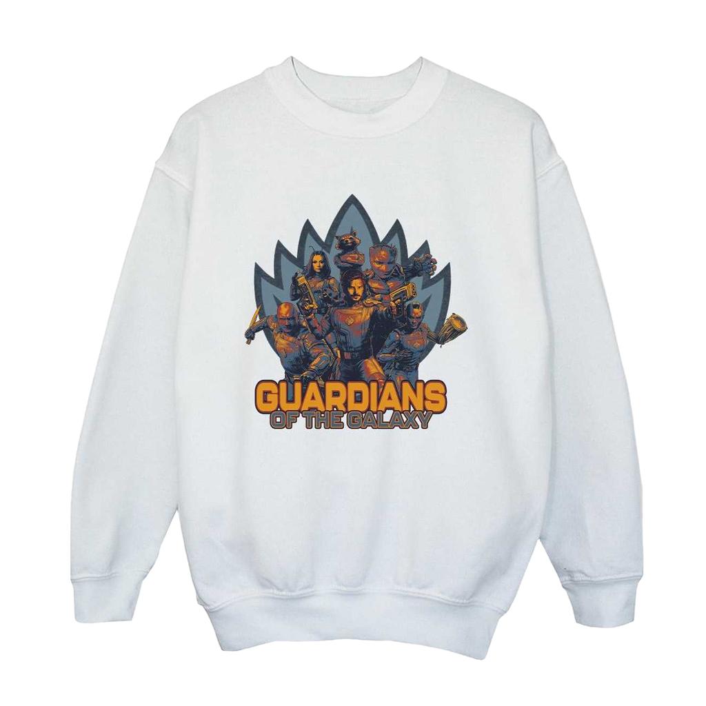 Guardians Of The Galaxy Volume 3 Boys Shield Sweatshirt
