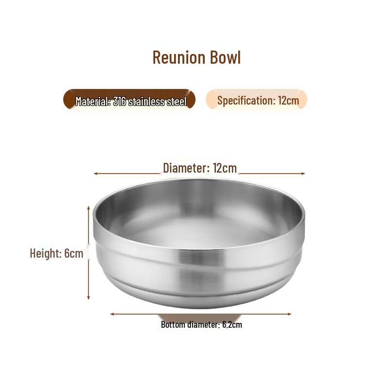 SPSR 316 Stainless Steel Soup Bowls