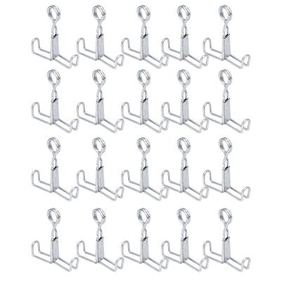 20 PEZZI Morsetto a Molla in Acciaio Inossidabile Tappo Acqua Clip di Tenuta Morsetto per Tubo in Gomma Lattice